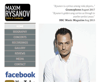 Tablet Screenshot of maximrysanov.com